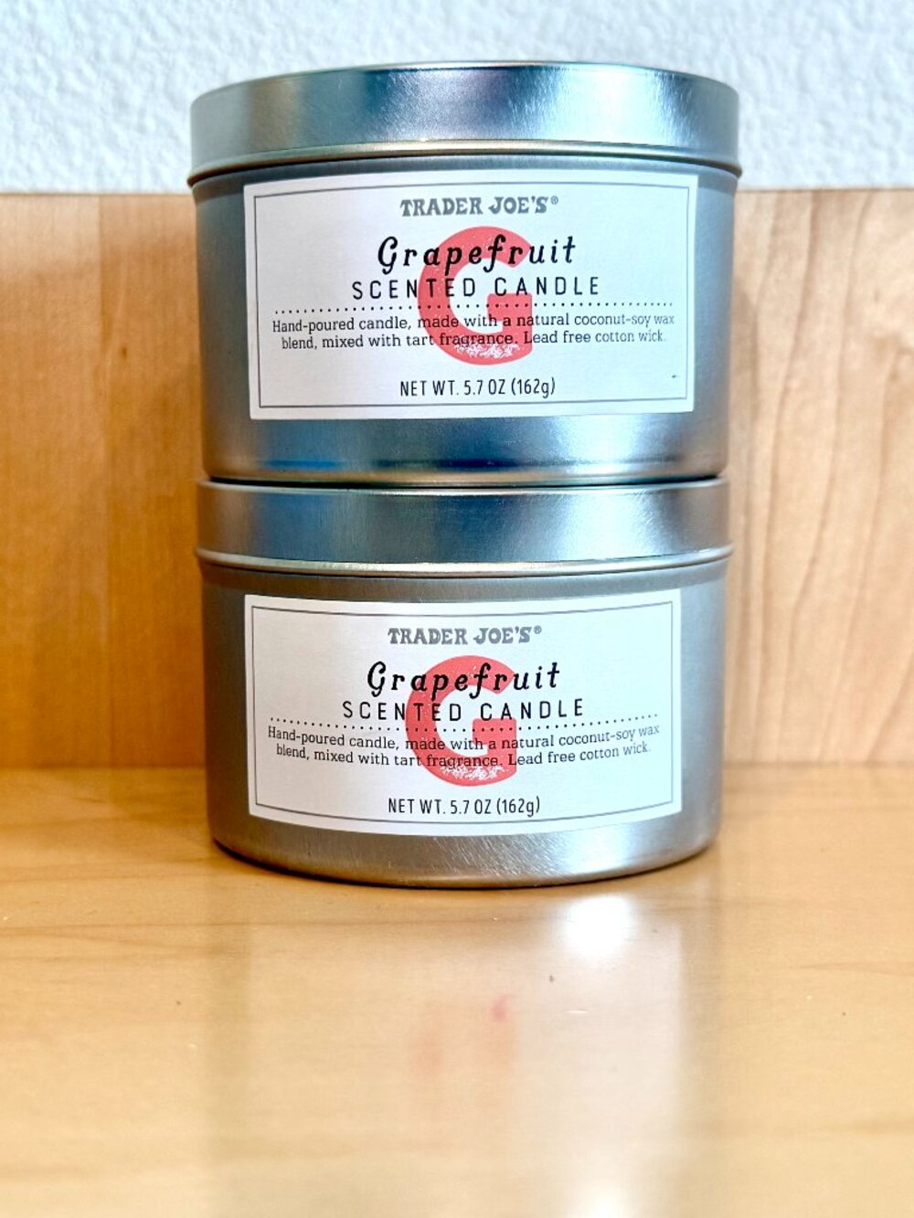 Trader Joe's Grapefruit Scented Candle